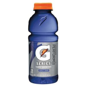 GATORADE FIERCE GRAPE 24 X 20oz Made in USA