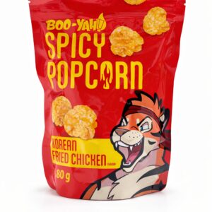 Popcorn Spicy Chicken BOOYAH 12x80g (KOREAN)