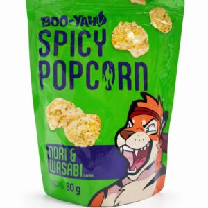 Popcorn Spicy Nori Wasabi BOOYAH 12x80g (KOREAN)
