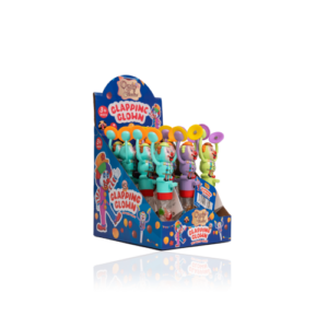 Candy Paradise Clapping Clown Toy With Candy 12x10g (HALAL)