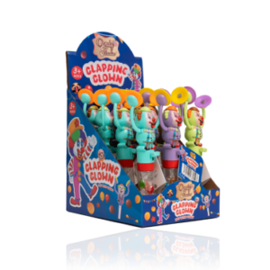 Candy Paradise Clapping Clown Toy With Candy 12x10g (HALAL)