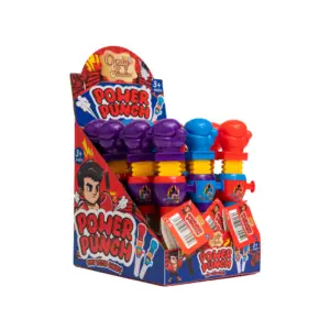 Candy Paradise Power Punch Toy With Candy 12x10g (HALAL)