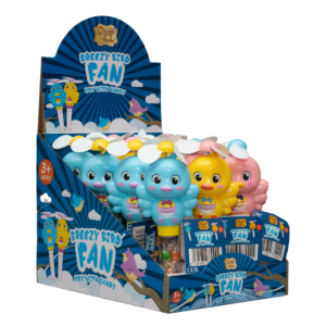 Candy Paradise Breezy Bird Fan Toy With Candy 12x10g (HALAL)