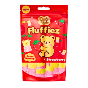 Candy Paradise Fluffiez Strawberry Foam Gummy 12x100g