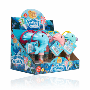 Candy Paradise Dolphin Frisbee Toy With Candy 9x10g (HALAL)