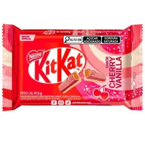 KIT KAT CHERRY AND VANILLA 24 x 41.5 G (BRAZIL)