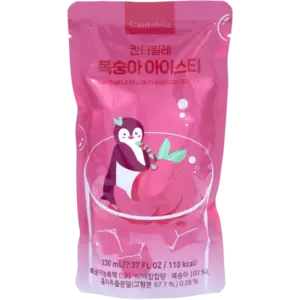 Cantabile Peach Ice Tea (Pouch) 10x230ml (Made in Korea)