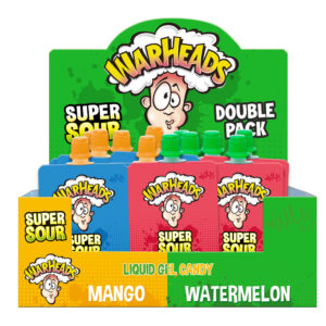 Warheads Super Sour Gel Double Pack 18x40g