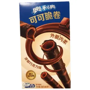 Oreo Cocoa Crisp Rolls Rich chocolate 24 x 50g (Imported Asia)
