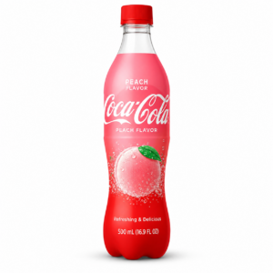 Coca Cola China Bottle Peach 12 x 500 ml