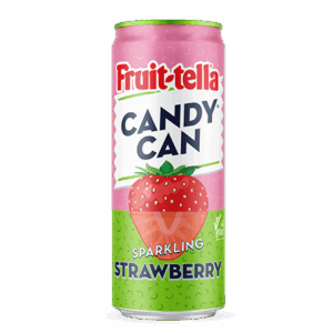 Candy Can Fruittella Strawberry 12 X 330ml