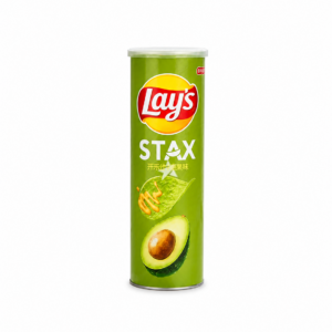 Lays Stax Mustard Avocado 24 x 90g (Imported Asia)