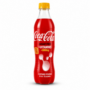 Coca Cola Zero Sugar Fiber Vitamins 12 x 500ml (Imported Asia)