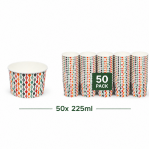 Eiscreme-Schalen 225 ml (8 oz) x 50 Stück