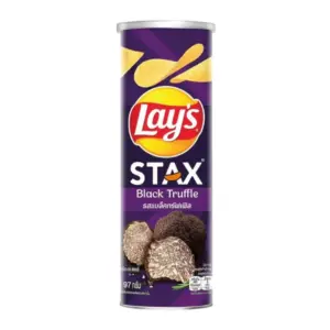 Lays Stax Black truffle 24 x 90g (Imported Asia)