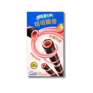 Oreo Cocoa Crisp Rolls Strawberry Milkshake 24 x 50g (Imported Asia)
