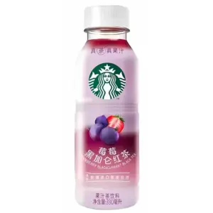 Starbucks Strawberry Blackcurrant Tea - 15 x 330ml bottle (Imported Asia)