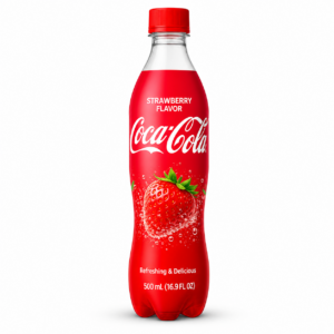 Coca Cola China Bottle Strawberry 12 x 500 ml