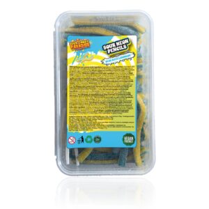 Sour Candy Paradise Neon Pencils Blue Razz Lemonade 1x1kg EXTRA PICK & MIX (Halal)