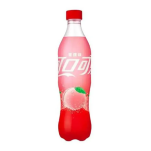 Coca Cola China Bottle Peach 12 x 500 ml
