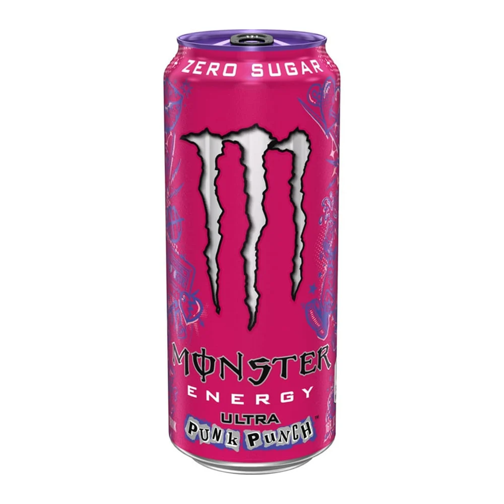 image 4 Monster Ultra Punk Punch 24 x 473ml Made In USA