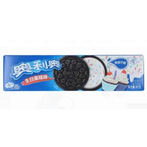 Oreo Cookies Birthday Cake 97g / 24 PCS (Imported Asia)