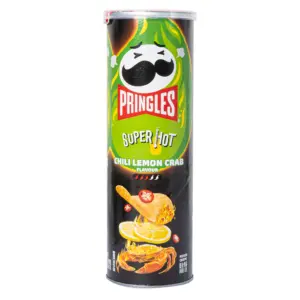 Pringles Super Hot Chili Lemon Crab 20 x 110g (Imported Asia)