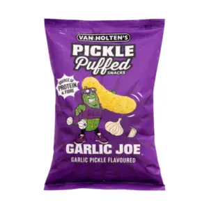Van Holtens Pickled Puffed Snacks Garlic Joe (14 X 50g)