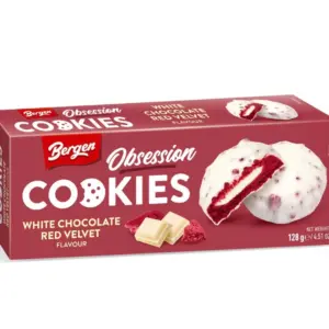Bergen white chocolate and red velvet 27x128gr
