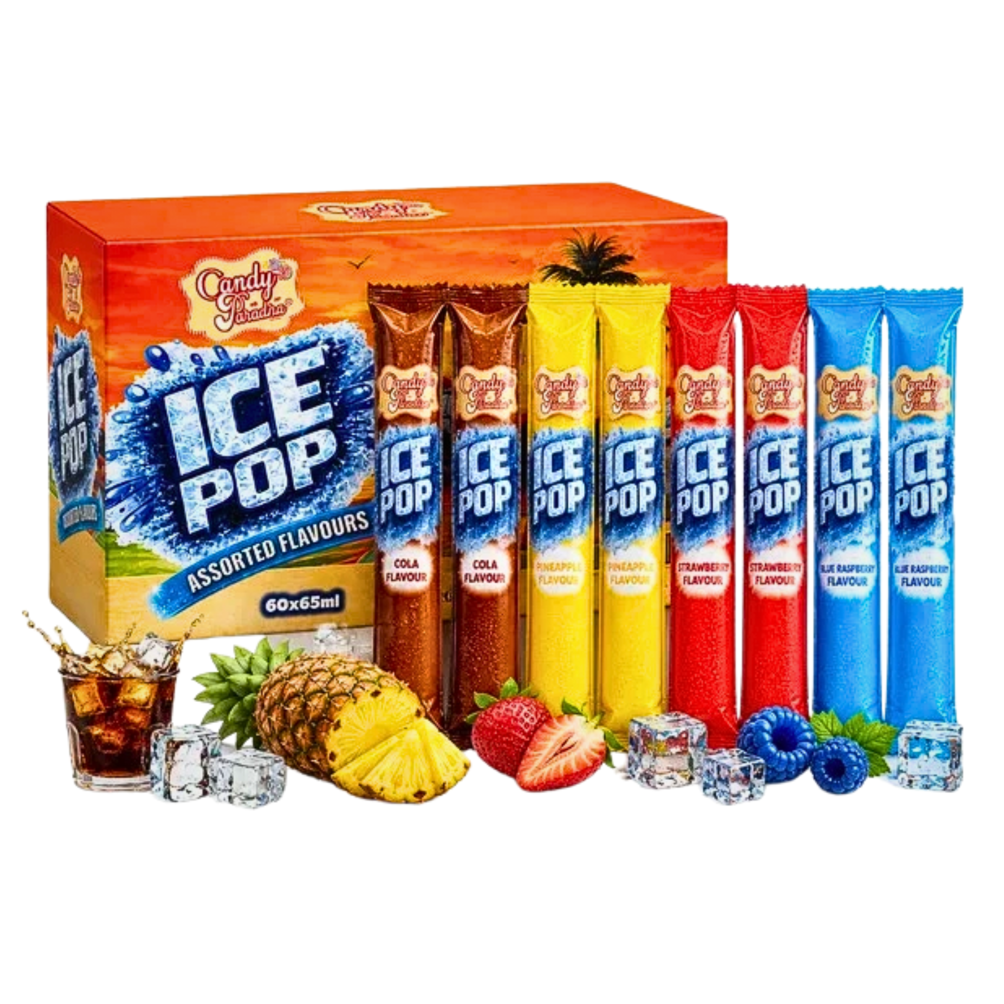 Redbull Coconut Berry PMP 1.65 12x250ml 3 Candy Paradise Ice Pops 60x65ml