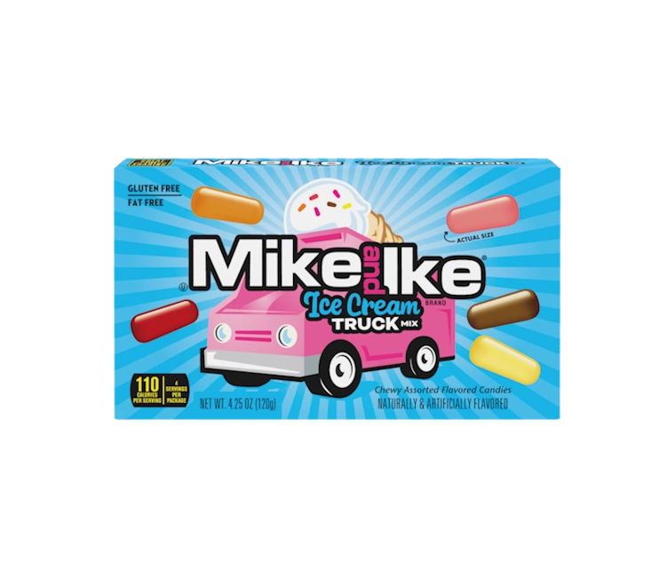 mix candy 1 Mike & Ike Ice Cream Truck Mix Candy 12x4.25oz
