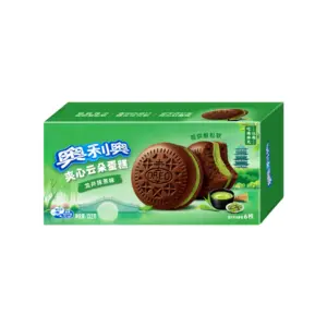 Oreo Cloud Cake Longjing Matcha 18x132g ( Imported Asia)