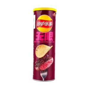 Lay's Black Pepper Rib Eye Steak Flavor 24x90g (Imported Asia)