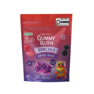 Gummy Rush Crunchers Berry Bliss 12x80g (HALAL)