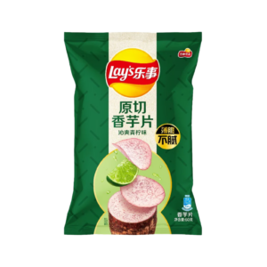 Lay's Chips Taro Chips Lime 22x70g (imported Asia)