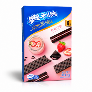 Oreo Wafer Biscuits Strawberry Flavoured 24x72g (Imported Asia)