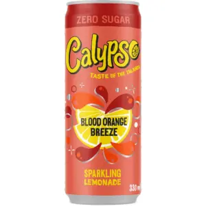 Calypso Blood Orange Breeze Zero Sugar 12x330ml