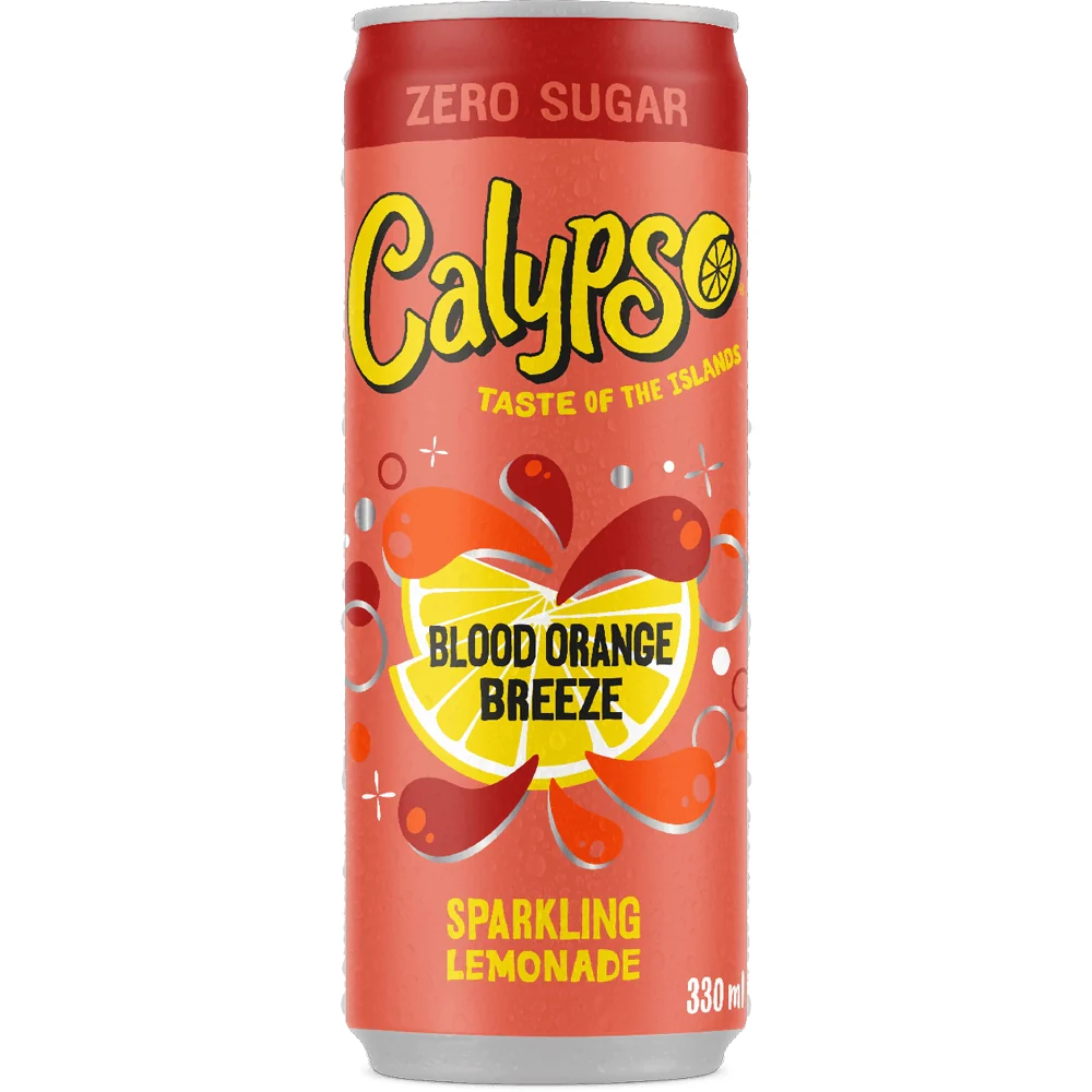 Calypso Blood Orange Breeze Zero Sugar Calypso Blood Orange Breeze Zero Sugar 12x330ml
