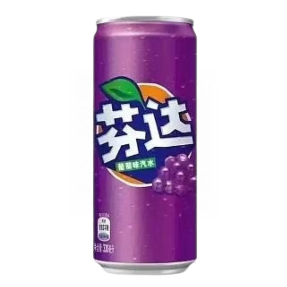 Moloko RedBull 15 Fanta China Grape 12x330ml (Imported Asia)