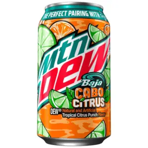 Mountain Dew Baja Cabo Citrus 12x355ml