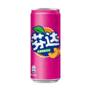 Fanta China Peach 12 x 330 ml (Imported Asia)