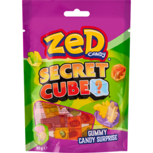 Zed Candy Secret Cube Gummy Candy Surprise 14x80g