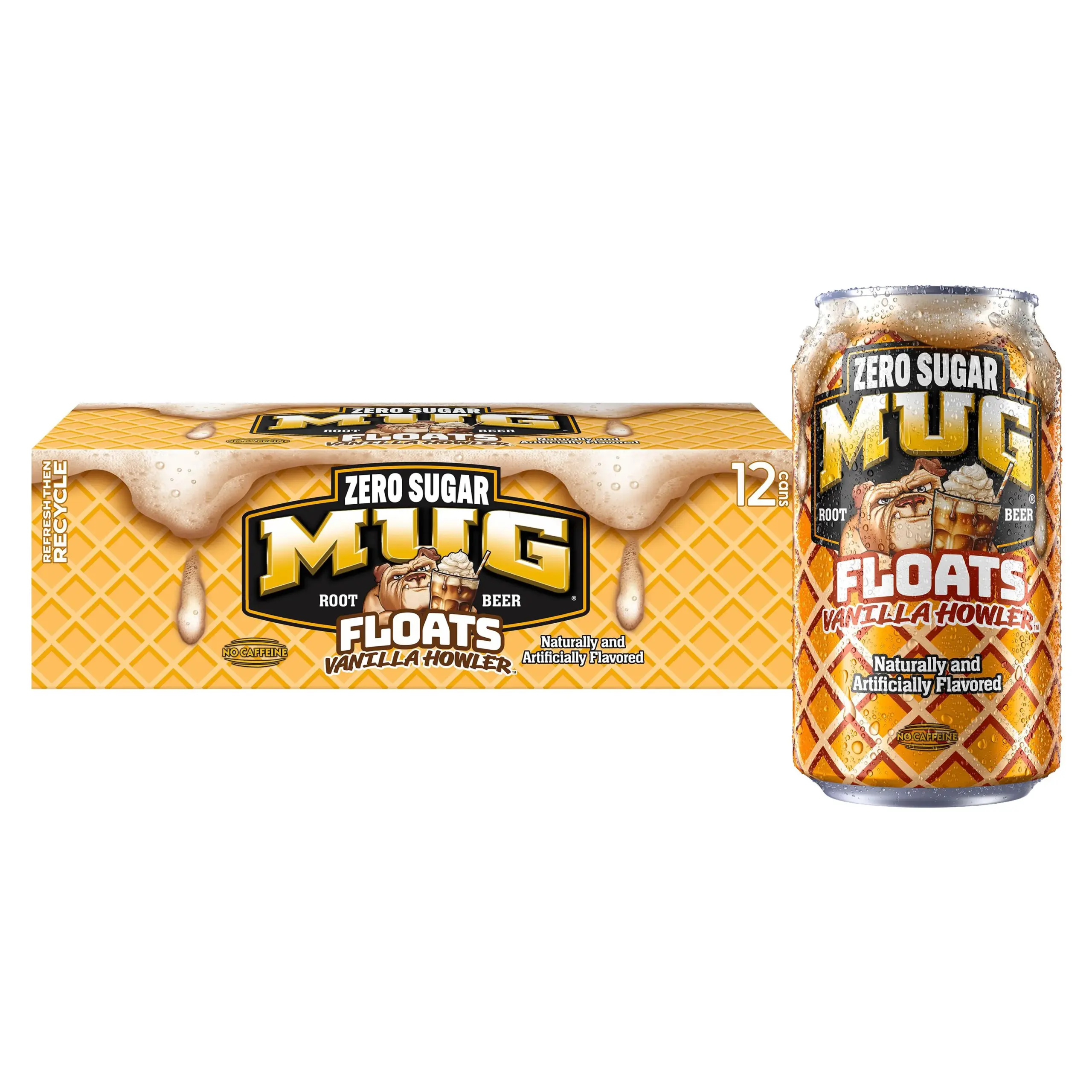 Mug Zero Sugar Root Beer Floats Vanilla Howler Soda Cans scaled Mug Zero Sugar Root Beer Floats Vanilla Howler Soda Cans 12x355ml