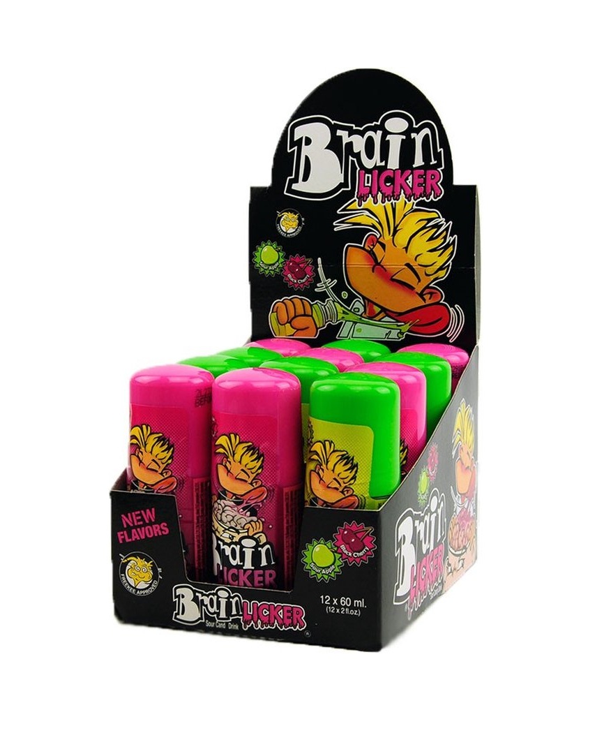 Candy Freekee Brain Licker Apple Cherry 12x60 Ml 1 Brain Licker Apple Cherry 12x60 Ml