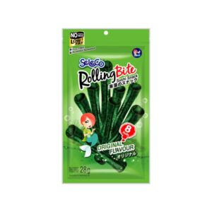 Roasted Seaweed Snack Rolling Bite Original Seleco 6x28g