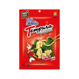 Roasted Seaweed Snack Spicy Battered and Fried Seleco 6x40g