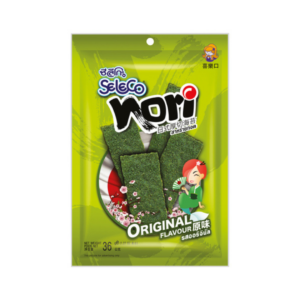 Roasted Seaweed Snack Crispy Original Seleco 6x36g