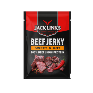 Jack Links Sweet & Hot Beef Jerky Clipstrip 12 X 25g (Halal)