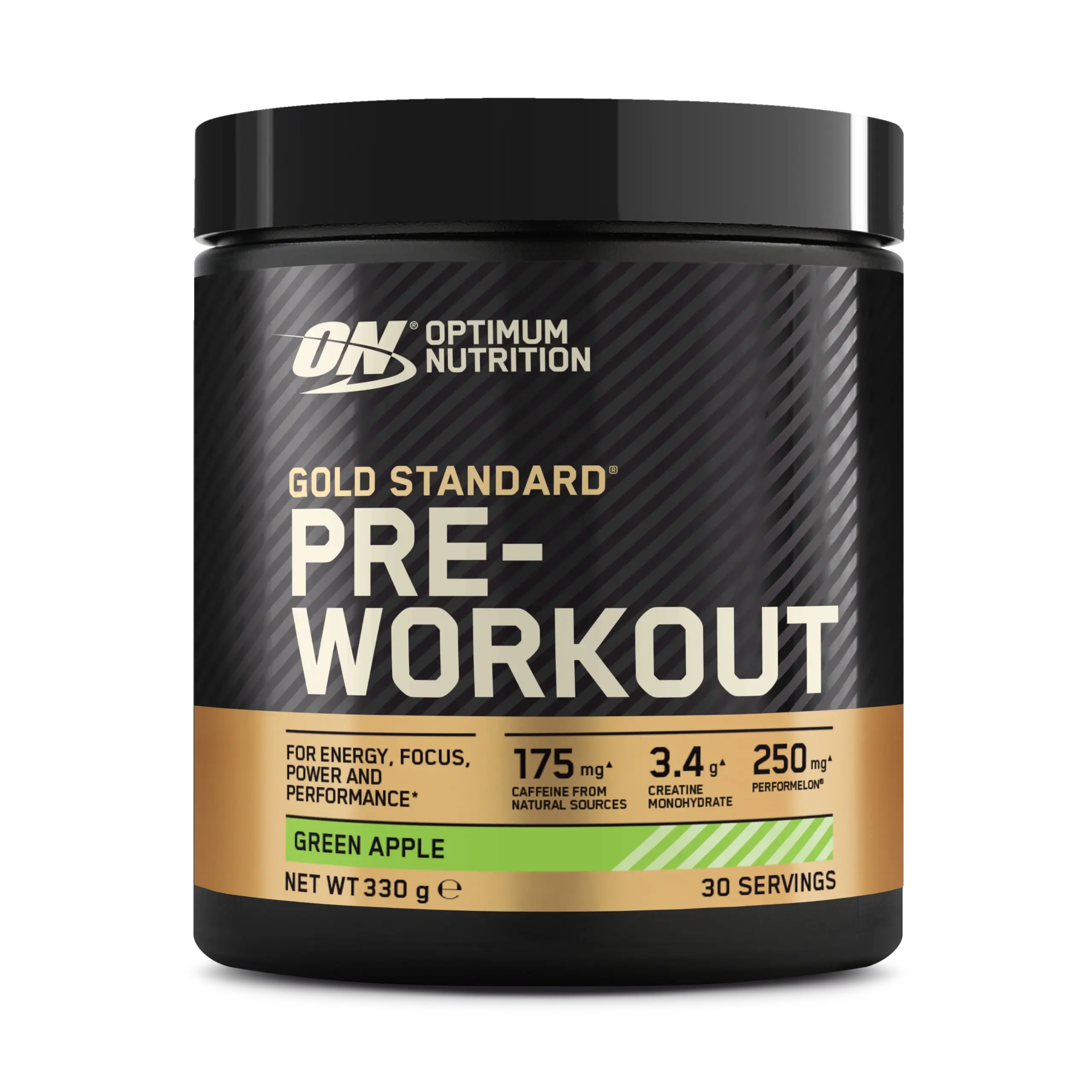 gold standard pre workout Image 03 aligned scaled Optimum Nutrition Gold Standard Pre-Workout Green Apple (330g)